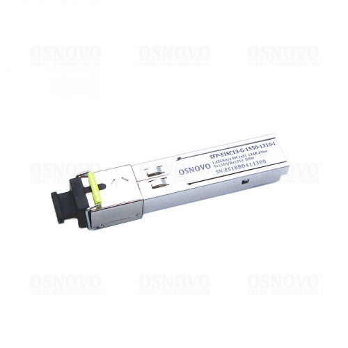 Купить SFP-S1SC13-G-1550-1310-I, Оптический SFP Модуль промышленный. Одно волокно Single Mode. магазина stels.market.