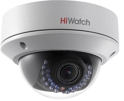 Купить 1.3Мп уличная купольная IP видеокамера HiWatch DS-I128 (2.8-12мм) с вариофокальным объективом магазина stels.market.