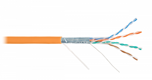 NIKOLAN F/UTP  cat.5e  4P  (Класс D) 24 AWG 0.50 мм, ВС LSZHнг(А)-HFLTx  305м внутр.