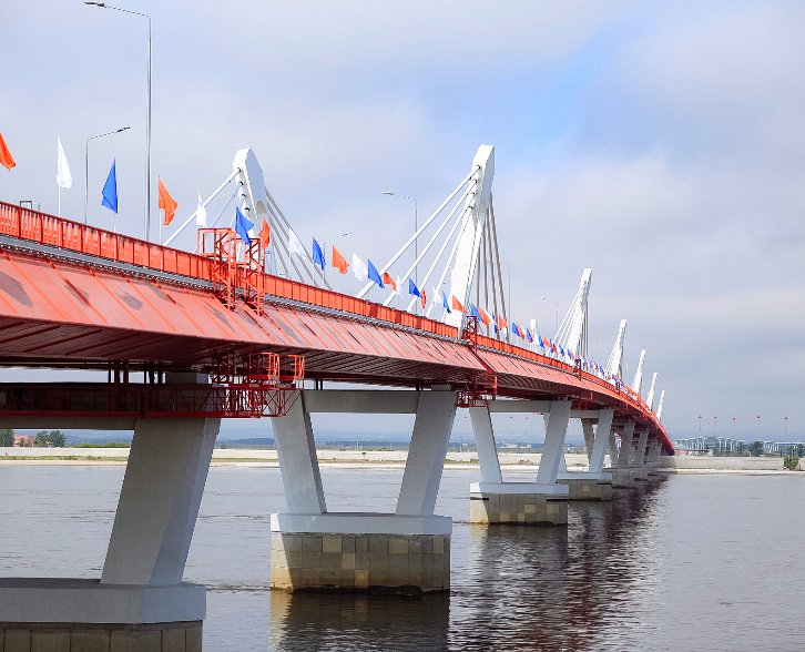 Трансграничный мост Благовещенск-Хэйхэ (через р. Амур)