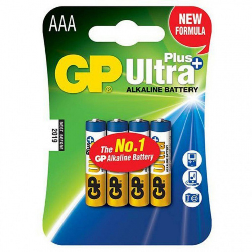 Элемент питания GP ultra plus 24AUP-2CR4 AAA*10 (аналог 297577) 4891199177743