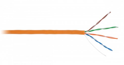 Купить NETLAN U/UTP 4 пары, кат.5е (кл.D), одножильный, ВС (100% медь), внутренний,LSZHнг(В)-HF в магазине stels.market.